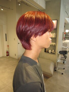 ゼスト パーク(ZEST PARK) センターパート/オレンジレッド/吉祥寺