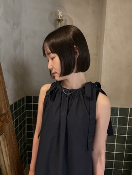 サイバイシキ(sai by SHIKI) 髪質改善トリートメント×ミニボブ