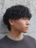 ハニー(HONEY)&nbsp;縦落ちツイスパ/ツイストスパイラルパーマ/岡崎メンズパーマ