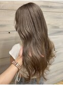10代20代★大人かわいいダブルカラーブリーチミルクティーカラー