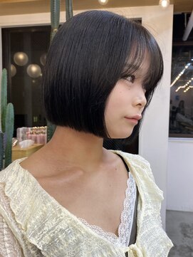 ロンドアジュール 横浜(Lond azur) ショート/ボブだからこそ縮毛矯正重要です！横浜ストレート