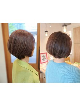 艶のある白髪染め、明るい白髪染め、ジアミンフリーで安心なマニキュア白髪染めお任せ下さい。