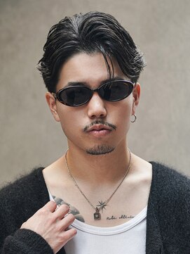 メンズヘアセンス 渋谷(MEN'S HAIR SENSE) フェザーパーマ/センターパート/ニュアンスパーマ/メンズ/眉毛