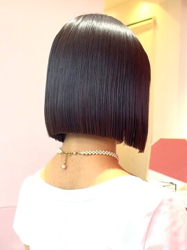 ロンドヴァリー 渋谷店(Lond vallee) 【山崎限定】どこから見ても美しい縮毛矯正ボブ