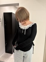 シェーン 仙台駅広瀬通店(schon)&nbsp;ミルクティーグレージュ