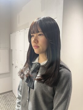 サロウィン 大宮Crest店(SALOWIN) 顔まわりレイヤー×艶ブラウン♪