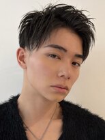 リリット(ReLit)&nbsp;波巻きツイストスパイラル刈り上げセンターパートフェザーパーマ