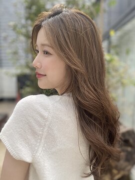 ミンクスリッカ 表参道(MINX RICCa) IMINX RICCa-ミンクスリッカー】ロングレイヤーウェーブ