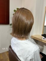 ビアシス(BIASIS)&nbsp;切りっぱなし×アッシュベージュ