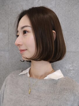 ピークアブー 原宿ハラカド(PEEK-A-BOO) ☆前上がり丸みボブカット原宿30代40代