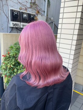 ラフ 原宿(L.a.a.g.f harajuku) ミルクティーピンクベージュ@原宿