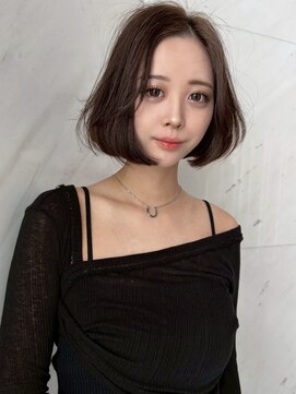 サイン 表参道(SIGN) 20代30代人気レイヤーカット韓国ヘアーワンホンヘアレイヤーボブ