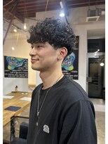 プロスタンセラ&nbsp;強めパーマで一気に雰囲気チェンジ