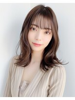 デイジー(Daisy)&nbsp;髪質改善◎暗髪アッシュブラウン×大人可愛いミディアム20代30代