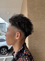 ジェリカヘアー サンフラワー通り(Jlica hair) ツイストパーマ×メッシュ