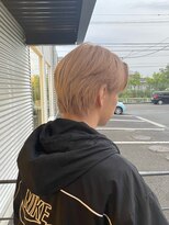 アルティザン(artisan)&nbsp;センターパートミルクティーベージュ