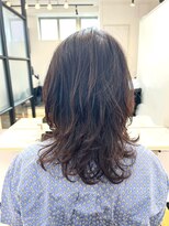 ファイブ ノーヴル カラット(5 Noble ct.)&nbsp;【加藤】パーマを生かしたウルフレイヤー