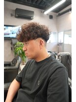 リッチブランドアンドコー 守口店(Rich Brand&Co)&nbsp;サーフカール メンズパーマ スペインカール メンズカラー