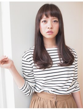 アフロート ギンザ(AFLOAT GINZA) 前髪短め×ワンレンロング