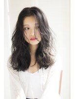 ガーランド (Garland)&nbsp;[Garland/表参道]センターパート☆おしゃれ黒髪ウェーブ03