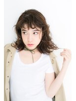 ボンヌーベル&nbsp;【Bonne Nouvelle】ラフ束感ミディアム×無造作くせパーマ