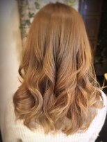 ラックスビー スカイ 大阪梅田店(LUXBE SKY)&nbsp;ハイトーンベージュモーブカラー　byMIKI【LUXBE梅田店】