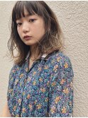 ハイライトで柔らかミディアム《Belle表参道》