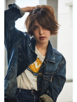 ヘアサロン ドットプラス 町田店(dot. plus) かきあげ×ハンサムショート