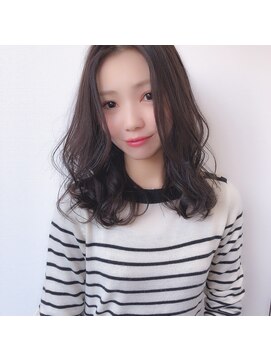 シエナ(CIENA) 【CIENA】センターパートのブルージュロング＠酒井