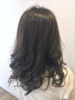 モップアップ(Mop up)&nbsp;ロング×ブルーアッシュ