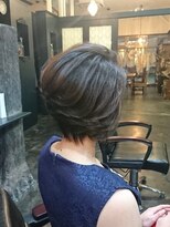 ヴァルゴール はりまや町店(Virgowl)&nbsp;大人可愛い☆ハンサムショート小顔サイドブルージュ