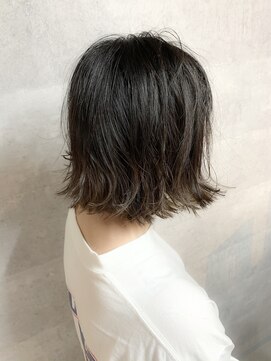イフ ヘアーサロン(if... hair salon) ☆お客様style☆切りっぱなしボブ