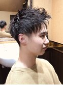 【束感アップバングショート】刈り上げ バーバー barber 大宮