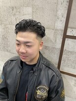 シザーズ(SCISSORS)&nbsp;宮城リョータ風メンズパーマスタイル/フェード/ツイスパ/郡山