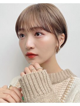 ガーデン オオタカノモリ(garden otakanomori) ヘルシースタイル ふんわりカール 20代30代40代丸みショートe