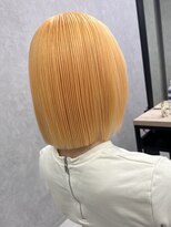 ロウル 渋谷(LOWRL)&nbsp;ペールオレンジ/ケアブリーチ/ダブルカラー