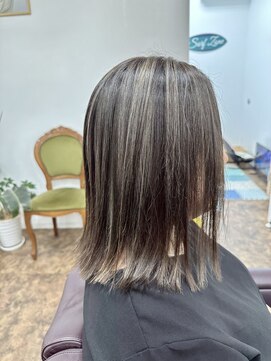 ユラギフロムユイマァル 水島店(YURAGI from YUIMARL) コントラストハイライト