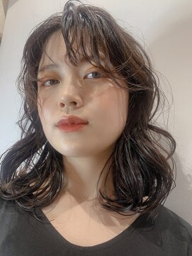 エイム ヘアメイク 横川店(eim HAIR MAKE) フェミニン×アッシュカラー