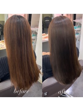 アンジェロ(ANGELO) 髪質改善/Aujuaトリートメント/アッシュグレージュ