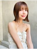 【Taylor 大宮】ナチュラルブラウン×切りっぱなしボブ