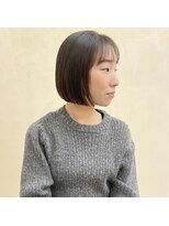 インサイドアウト(IN SIDE OUT+) ボブ / 切りっぱなしボブ / 顎ラインボブ【IN SIDE OUT＋】