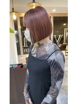 リズム(lysm)&nbsp;ボブ × ピンクベージュ