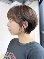 アルバム 銀座(ALBUM GINZA) グレーベージュ美髪エモージュフレンチカジュアル_ba488621