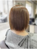 ぱつっとボブ☆