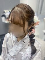 アールエーサロンモノクロ 秋葉原(RA SALON モノクロ)&nbsp;あみおろし/浴衣ヘア