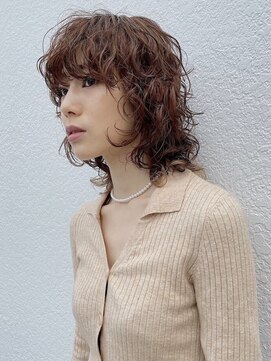 シーカ ニカイ(siika NIKAI) 大人のミディアムパーマ