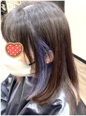 透け感アッシュラベンダー