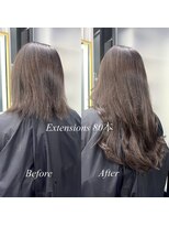 リアオオサカ テラス 梅田(Ria OSAKA terrace)&nbsp;～アッシュブラウン　シールエクステ～ 【Ria 大阪 梅田】