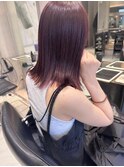 【坂本拓麻】地毛風縮毛矯正に愛されローズピンクカラー