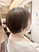 ヘアー グリーン(hair green) ふんわりショートボブ【髪質改善/百合ヶ丘】
